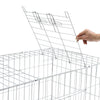 Dog Cage Puppy Pet Metal Training Crate Carrier X-Small Small Medium Puppy Cage