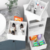Bathroom Cabinet Storage 4 Drawer Free Standing Cupboard Furniture Unit White
