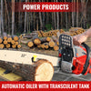 2.4KW 62cc Petrol Chainsaw Powerful 22" Bar Length 2-Stroke Wood Cutter Saw 2024