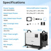 Dehumidifier Commercial Dehumidifier w/Drain Hose-Black