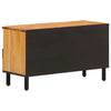 Iiaky TV Cabinet 80x33x46 Solid Wood Acacia,Television Stand for Living I2M0