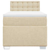 Box Spring Bed with 90x200 Fabric D6R6