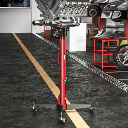 0.5 Ton Vertical Hydraulic Transmission Gearbox Jack Lift Car Auto Garage Tonne