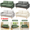 3 Seater Corduroy Sofa Modern Sofa Couch Settee Armchair Room Home Office 172cm