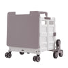 Folding Shopping Trolley Box 55L Camping Picnic Boot Cart Storage Stair Climbing