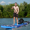 11FT Inflatable Stand Up Paddle Board SUP Surfboard Complete Kit with Kayak Seat