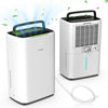 Electric Dehumidifier for Home Portable Quiet Electric Air De-Humidifier 25L/Day