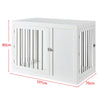 Furniture Style Dog Crate, Puppy Cage End Table, Pet Kennel House with Doors