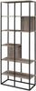 Tall Bookcase Shelf Storage Shelving Units Free Standing Open Wood Bookshelf