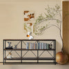Industrial 161cm Console Table Entryway Table Narrow Sofa Side Table 3 Tier
