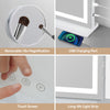 Hollywood Large Makeup Mirror Vanity Mirror Dimmable LED Light 3 Color ModeS