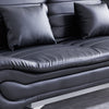Faux Leather 3 Seater Sofa Bed Recliner Two Sleeper Sofabed Settee Couch Lounger