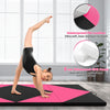 Folding Gymnastics Mat 4-Fold Exercise Mat Lightweight Yoga Mat Gym Fitness