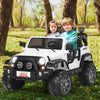 2-Seater Battery Powered Truck 12V Kids Electric Ride On Car w/Remote Control