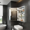 Sleek Aluminum Bathroom Mirror Cabinet Medicine Cabinet Waterproof Rustresistant