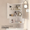 Corner Bathroom Mirror Cabinet With Storage Wall Mounting For Bathroom Modern