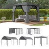 Aluminium Pergola Awning Summer Garden Gazebo Garden Canopy Outdoor Furniture