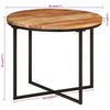 Solid Wood Acacia and Coffee Table - Natural Brown, /Sofa Table with C5M0