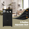 Bathroom Cabinet Floor Storage Cabinet Standing Cupboard w/1 Shelf &2 Drawers
