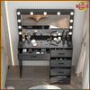 Dressing Table Large Mirror with Lights Makeup Vanity Set Desk Organizer Dresser