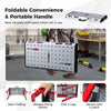 Portable and Folding Work Table Welding Bench Adjustable Workbench