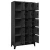 Locker Cabinet Anthracite 90x40x180 cm Steel vidaXL