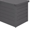 METAL OUTDOOR STORAGE BOX LARGE 350L PATIO GARDEN DECK CONTAINER LOCKABLE LID