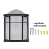 Traditional Outdoor Garden Wall Light Lantern Corridor Porch Patio Fence Lamp