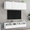 ShCuShan Wall Mounted TV Console, Television Stand for Living Room, F1T7
