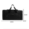 Men Large Holdall Bag Gym & Sports Duffle Bag Canvas Travel Weekend Shoulder Bag