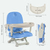 3 in 1 Baby Highchair Height Adjustable High Feeding Booster Seat Toddler Chair