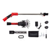 12V Garden Electric Cordless Hedge Trimmer Extendable Pole w/2 Batteries&Charger