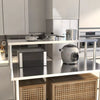 Commercial Catering Stainless Steel Over Shelf Kitchen Prep Work Table Bench UK