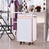 Foldable Manicure Nail Table Cosmetic Makeup Case Trolley With Bluetooth Speaker