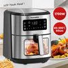 Air Fryer 6.5L Digital Kitchen Oven Oil Free Low Fat Healthy Air Frying 1700W UK