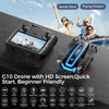 G10 Drones with Camera 4K Professional for Adults & Kids, RC Quadcopter with HD