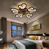 LED Ceiling Fan Light Dimmable Bedroom Chandelier Lamp w/Remote WINTER BIG SALE