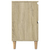 Brokky Sink Cabinet Sonoma Oak 80x33x60 Engineered Wood,Vanity Unit with R3T6