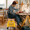 Rolling Mechanic Stool Height Adjustable Workshop Creeper Seat 150 KG Capacity