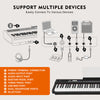 Mustar 88 Semi Weighted Keys Digital Piano Portable Keyboard Pedal Stand MIDI