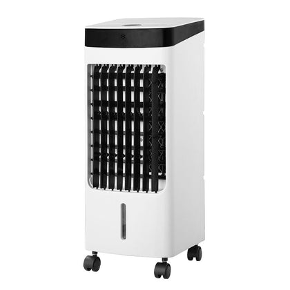 4Litre Portable Air Cooler Humidifier Evaporative Cool Fan Remote Swing 3 Speed