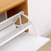 SHOE CABINET 2 DRAWER STORAGE CUPBOARD RACK SHELF FOOTWEAR ORGANISER SHOE STAND