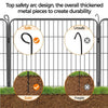 Heavy Duty 6 Panel Puppy Playpens Pet Dog Pen Cat Rabbit Fence Indoor/Outdoor