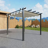 Garden Pergola Awning Shade Outdoor Canopy Furniture Party Barbecue Shelter 13ft