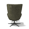 Modulax Jimmy Celine Olive Swivel Lounge Chair & Footstool RRP £1299