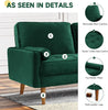 Modern Vesgantti 2 3 Seater Sofa 176cm with 2 Bolster Pillows & Wooden Legs New