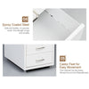 Office Home Metal Filing Cabinet Cupboard on Castors Cabinet 3-10 Drawer Storage