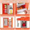 Kids Kitchen Playset Toddler Mini Cooking Food Set Pretend Kitchen Toy Set