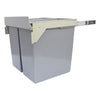 Pullout Soft Close Sliding Recycling Double Kitchen 90L Waste Bin FREE Crusher