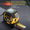 60m Digital Laser Tape Rangefinder Distance Measure Tool Steel Tape Ruler 3 IN 1